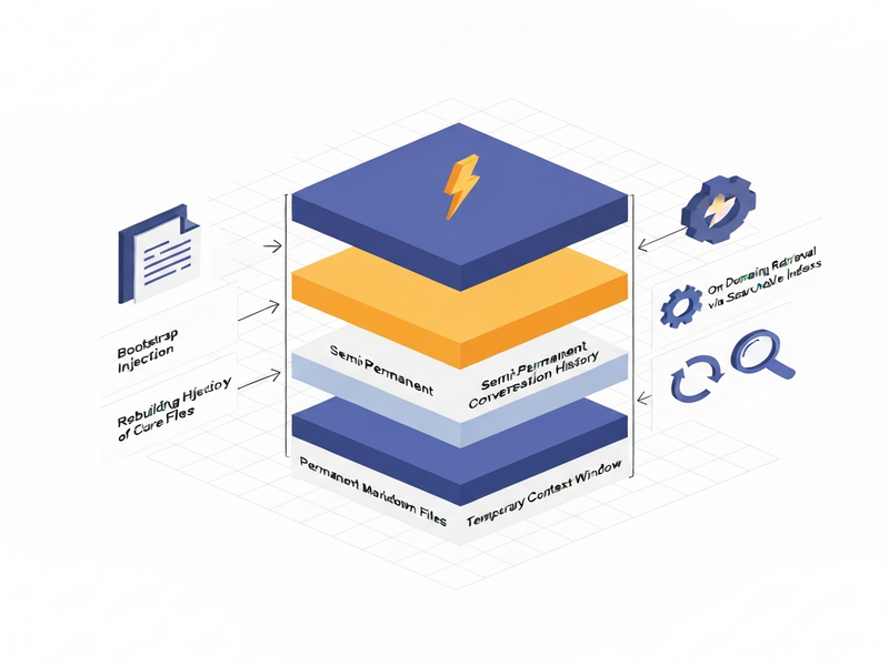 OpenClaw Memory System Diagram
