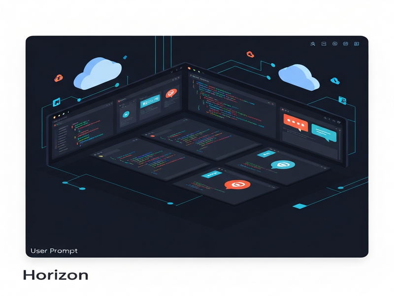Horizon infinite canvas terminal