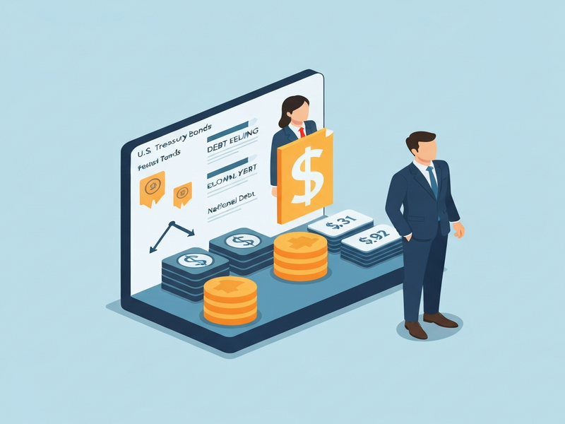 U.S. public debt illustration