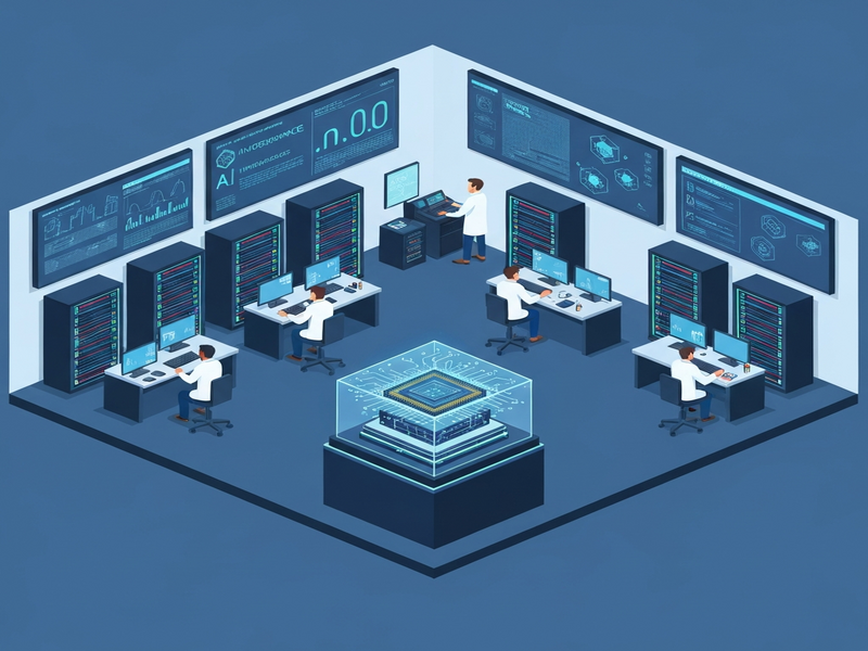 Amazon Trainium lab interior