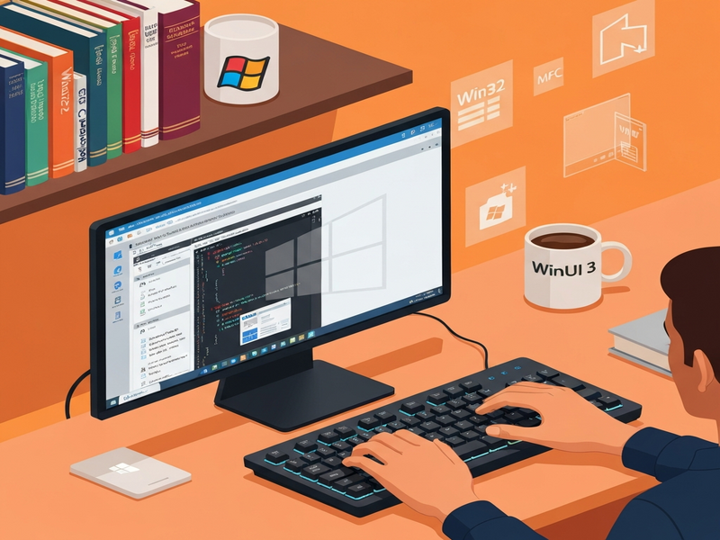 Windows native development illustration