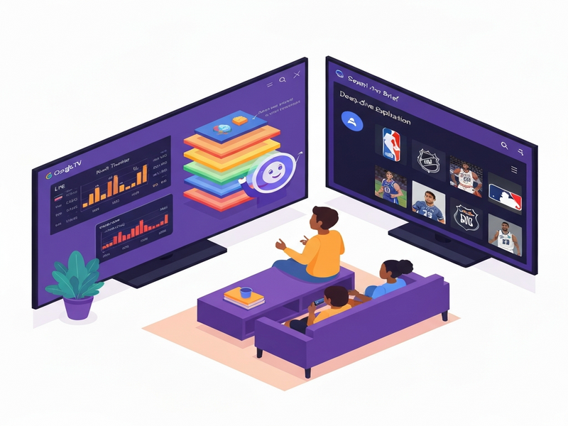 Google TV Gemini AI interface