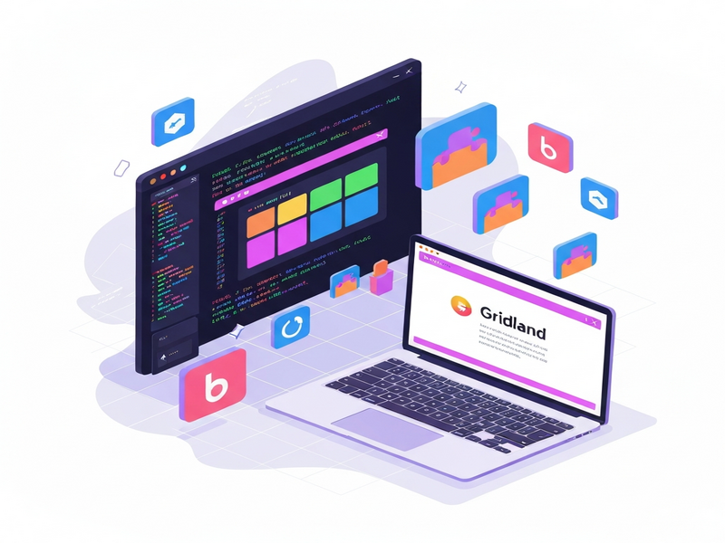 Gridland terminal UI example