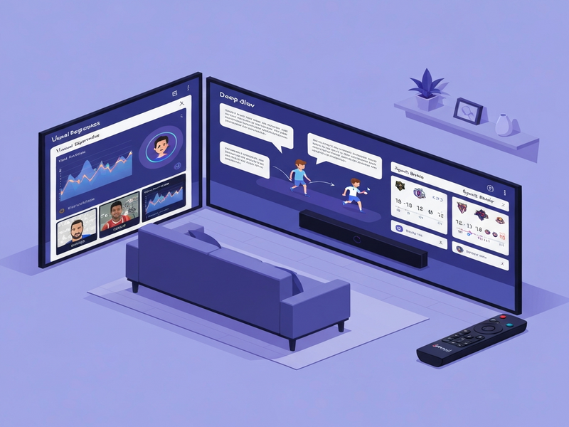 Google TV Gemini AI visual response interface