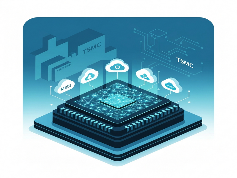Concept illustration of Arm AGI CPU architecture