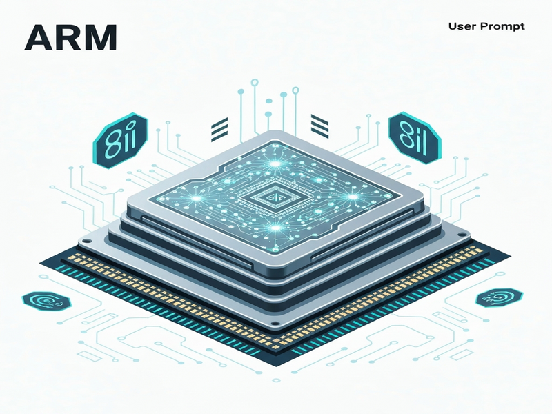ARM AGI CPU illustration