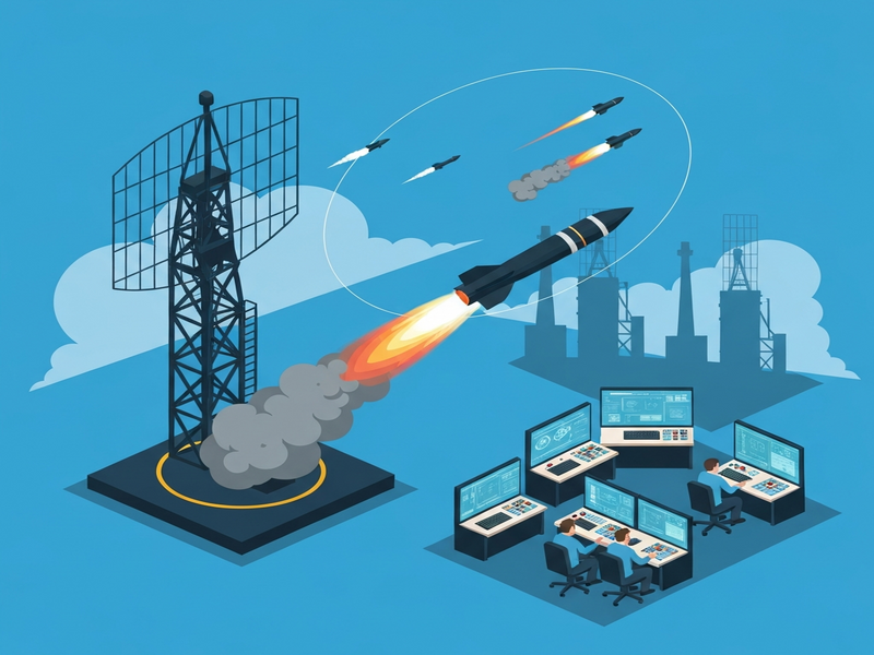Missile defense allocation illustration