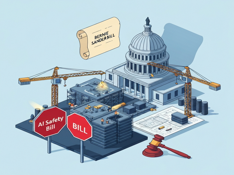 AI safety bill illustration