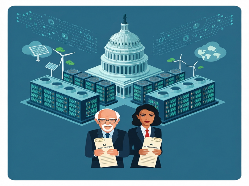 Congressional hearing on AI regulation and data‑center construction ban