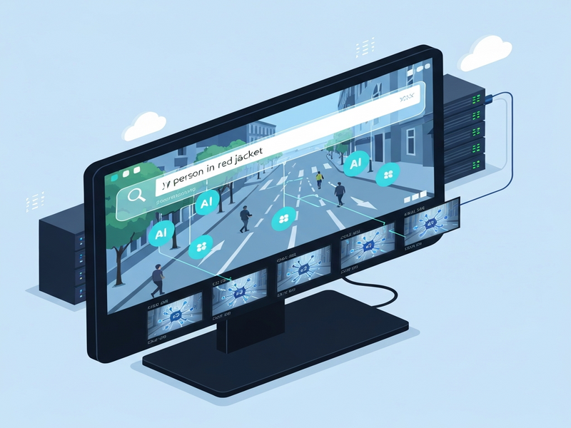 A screenshot of Conntour’s AI-powered video search platform in action