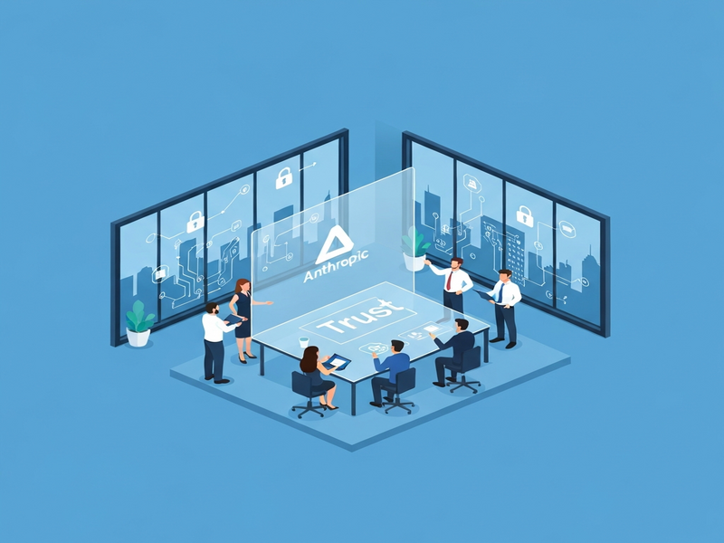 Anthropic AI Trust Framework illustration