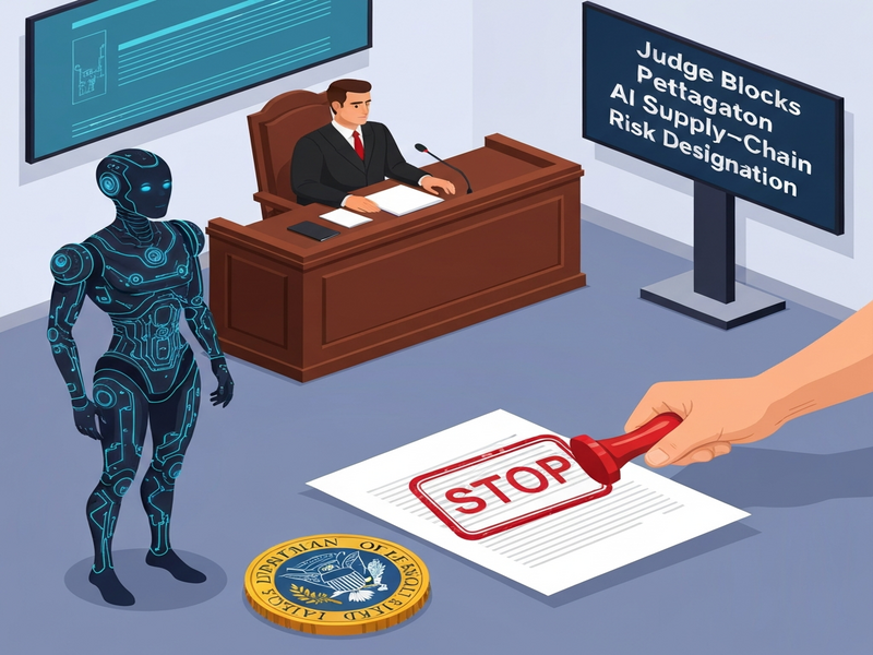 Anthropic injunction illustration