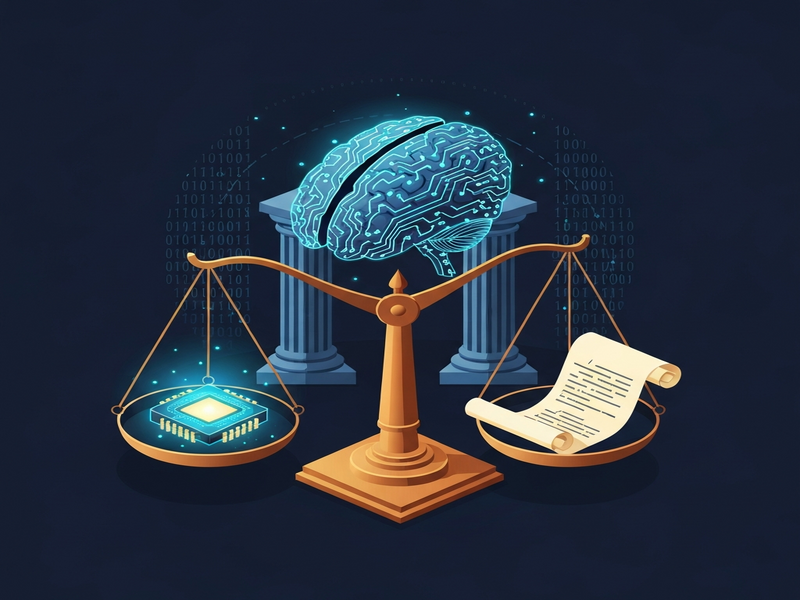AI legal illustration