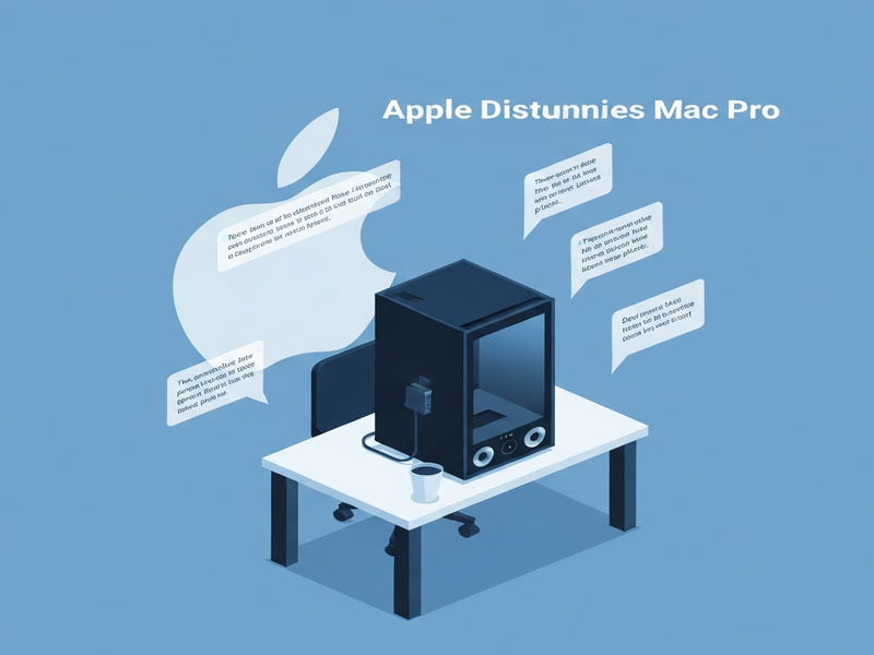 Apple Mac Pro discontinuation illustration
