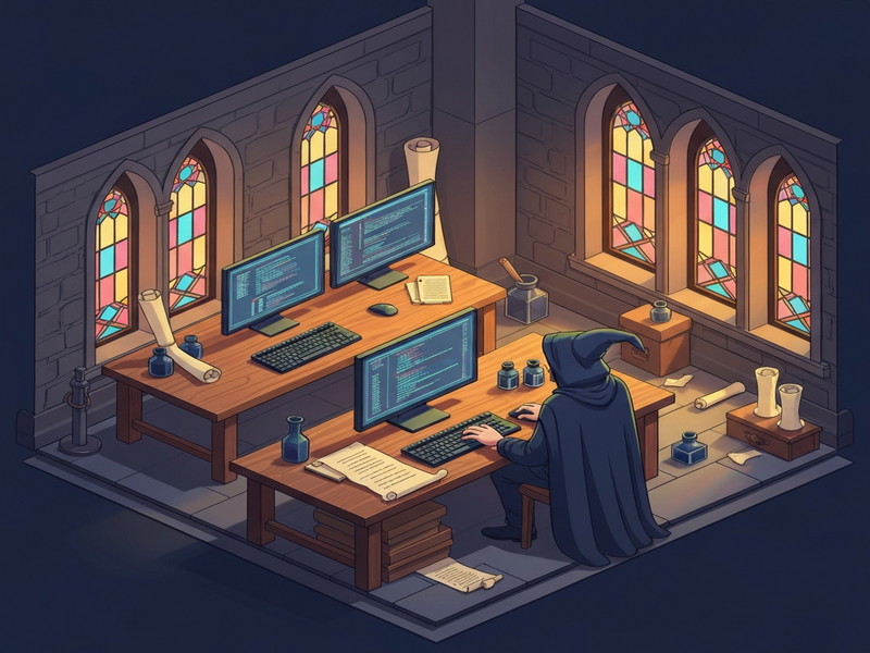 UBOS medieval studio update illustration