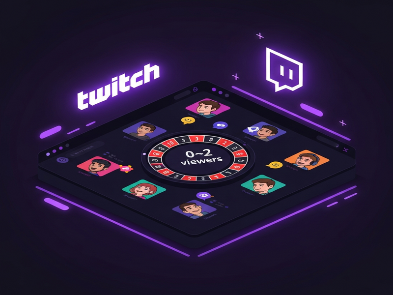 Twitch Roulette AI illustration