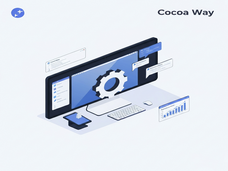 Cocoa‑Way compositor illustration