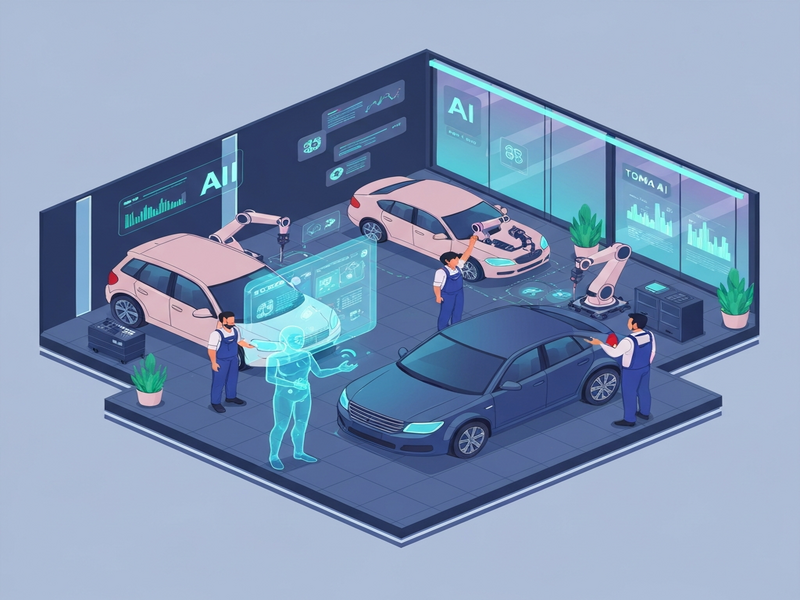 Toma AI automotive coworker platform