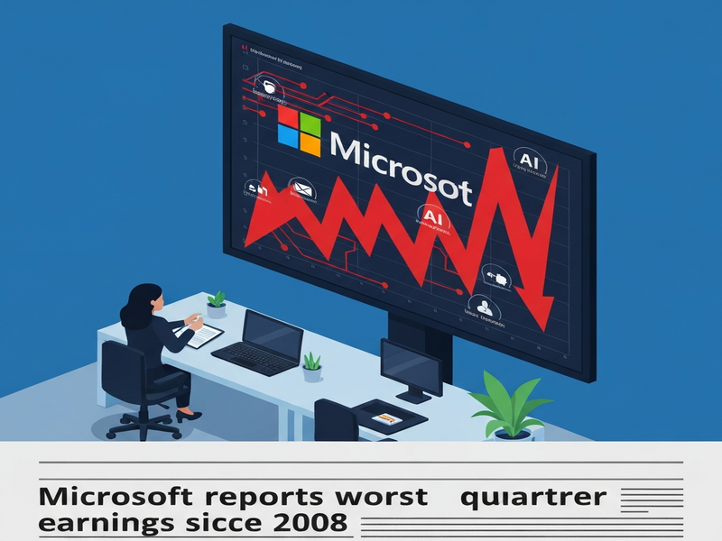 Microsoft earnings chart