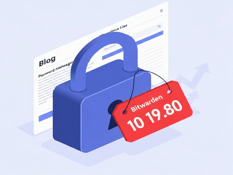 Bitwarden price increase illustration