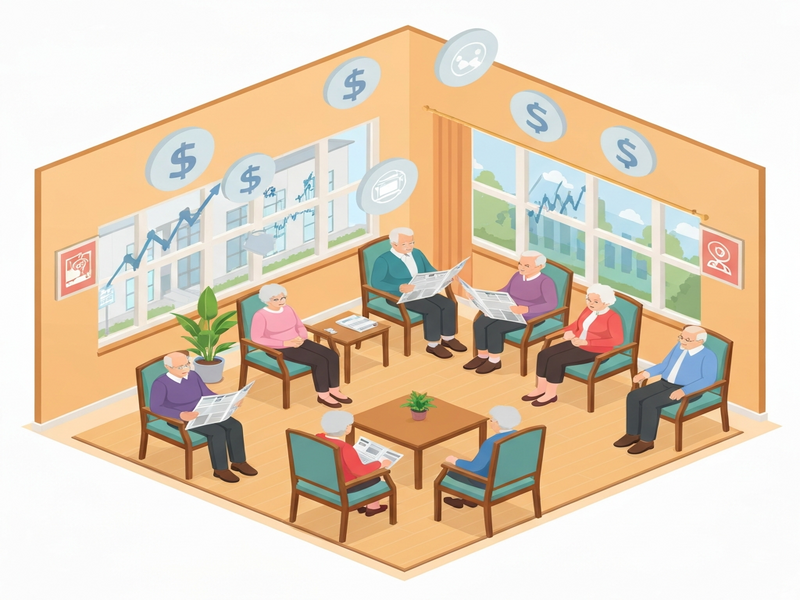 AI‑driven analytics visualising care‑home financial flows