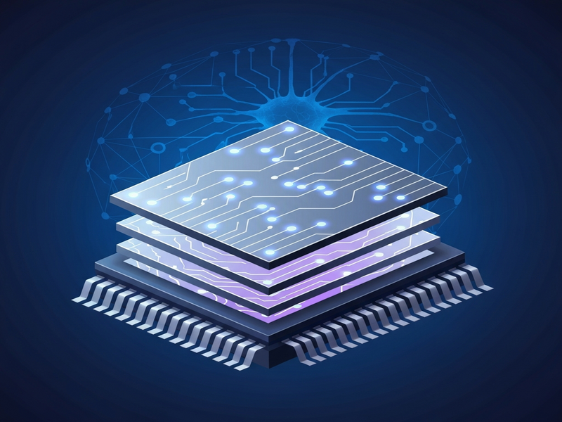 Brain-inspired hafnium‑oxide memristor chip