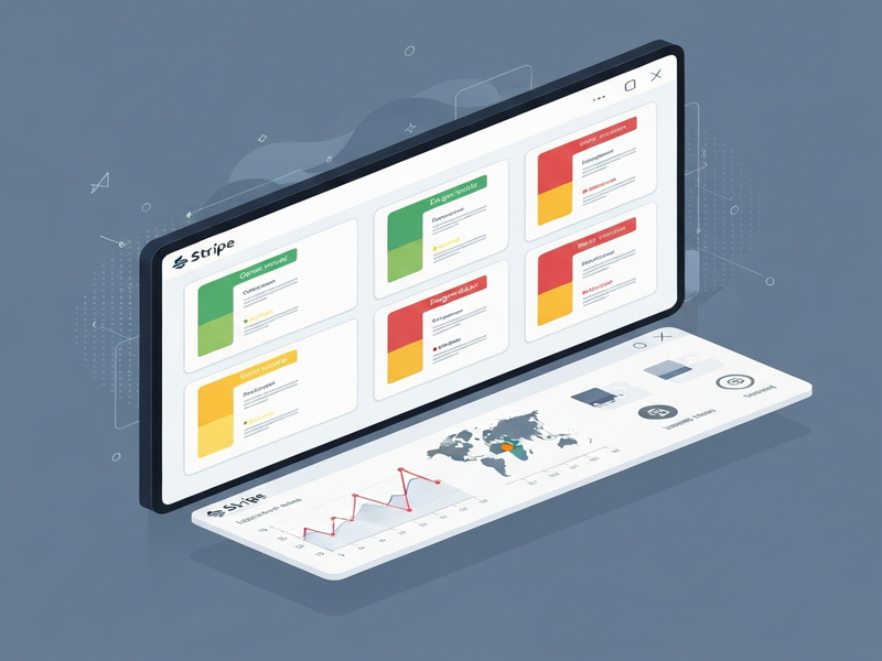 Stripe status update illustration