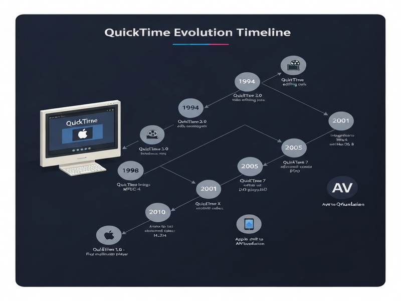 Apple QuickTime timeline