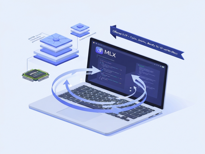 Ollama running on Apple Silicon with MLX acceleration
