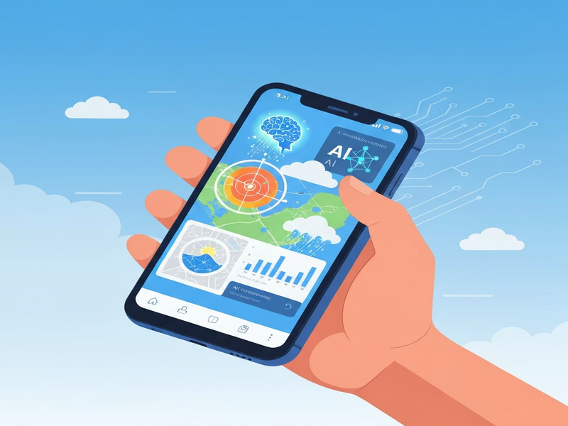 AI integration in weather apps