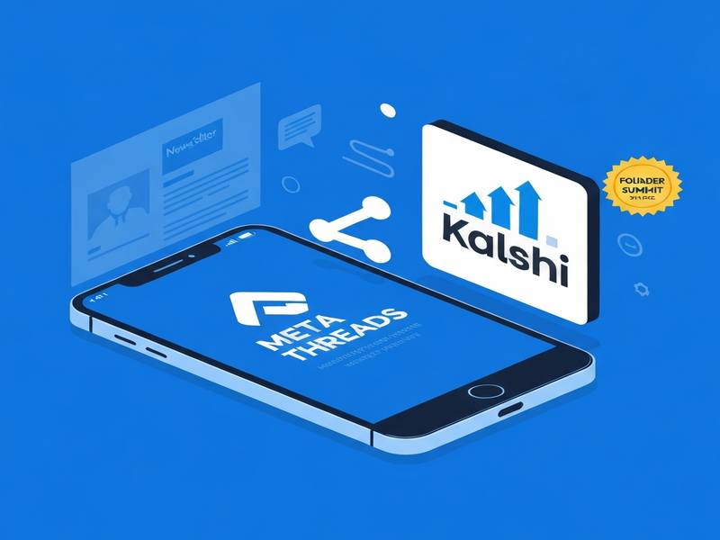 Kalshi sharing feature on Meta Threads