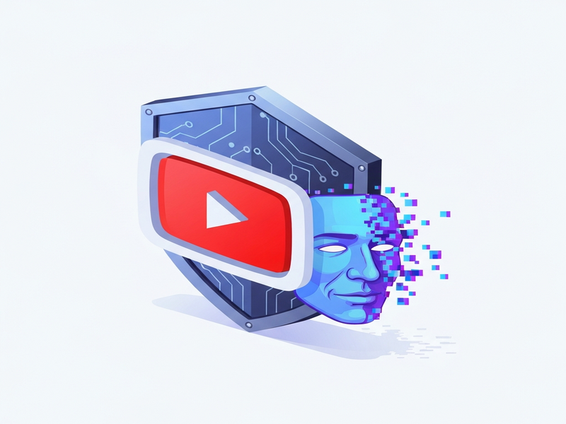 AI deep‑fake detection concept