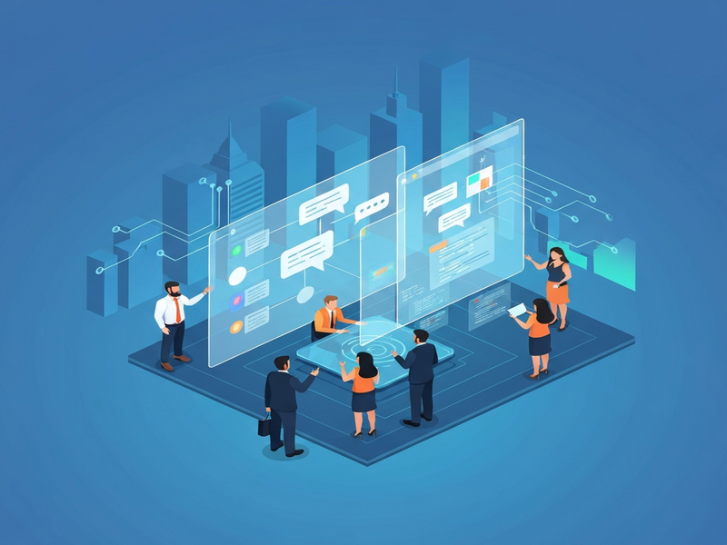 Columba collaborative platform illustration