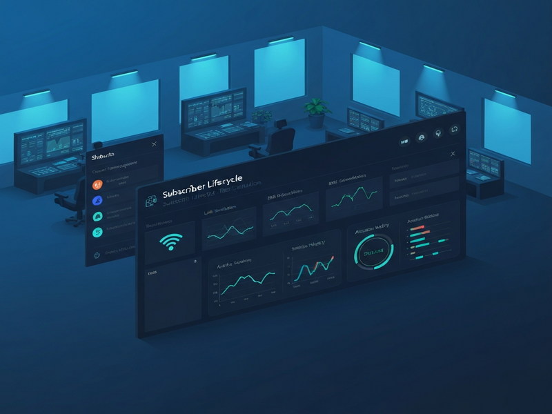 Subscriber Lifecycle Simulation Dashboard