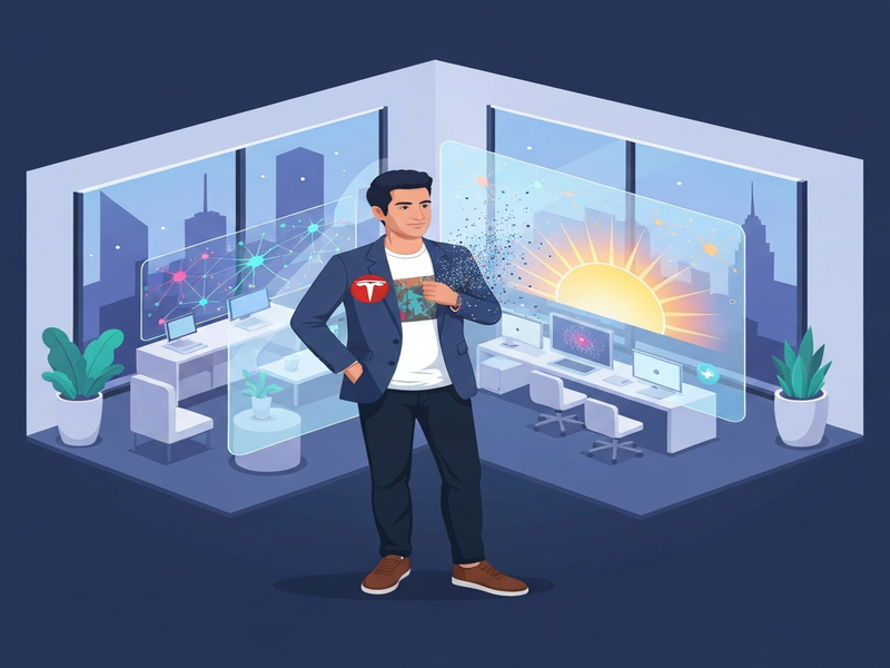 Illustration of AI code assistant interacting with developers