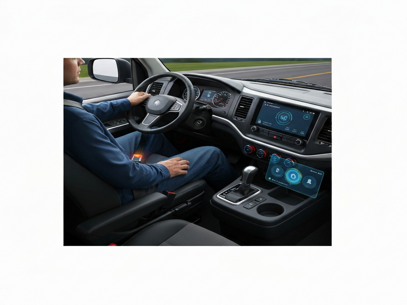 Ford AI seat‑belt monitoring assistant dashboard