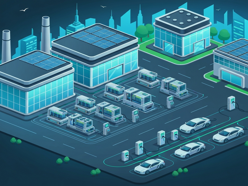 Group14 battery materials factory illustration