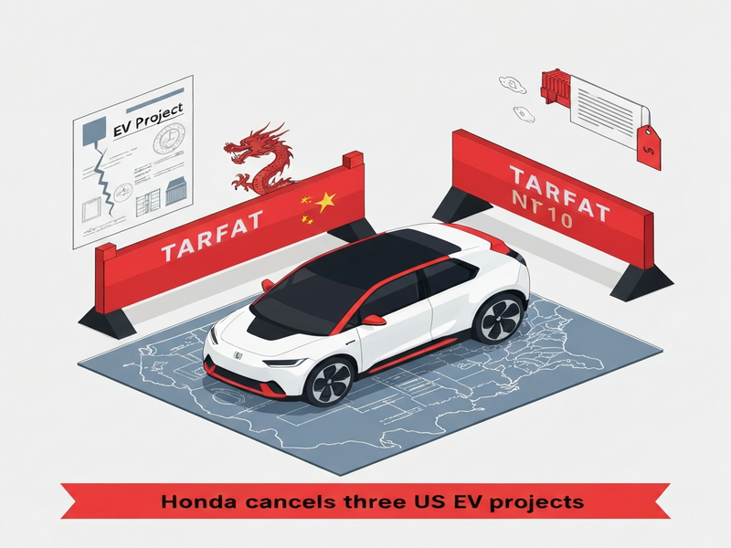 Honda EV cancellation illustration