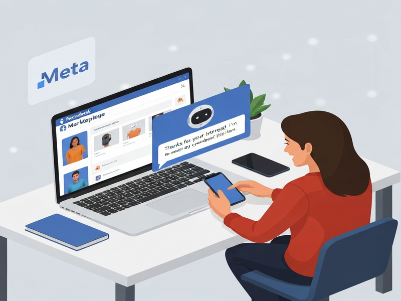 Facebook Marketplace AI auto‑reply interface
