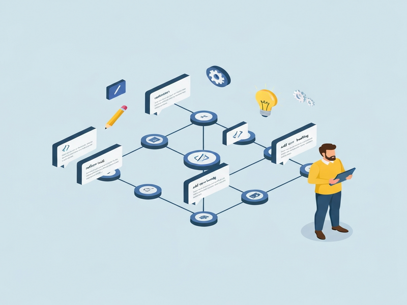 Illustration of Contextual Commits workflow