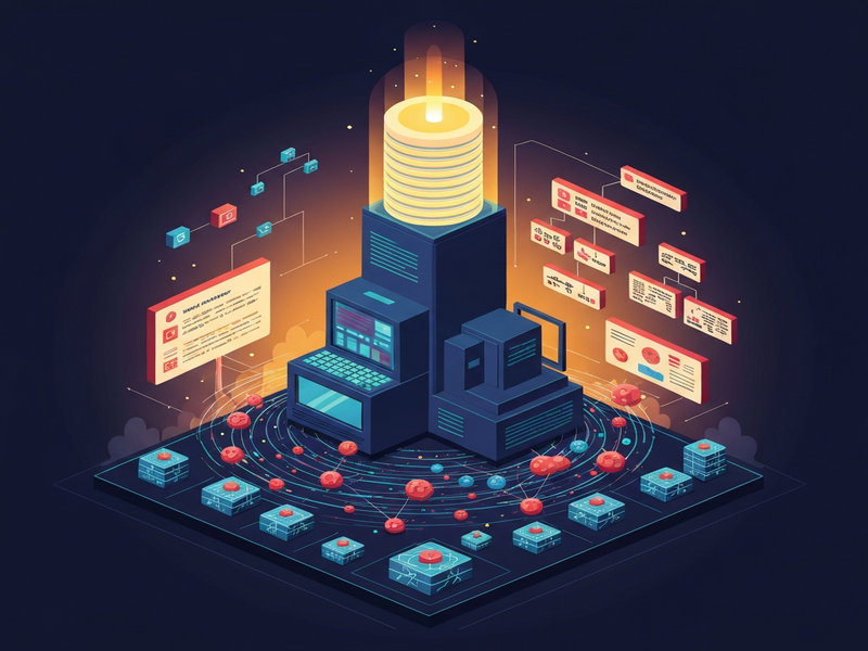 Illustration of the Bitter Lesson in AI research