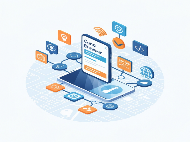 Ceno Browser illustration