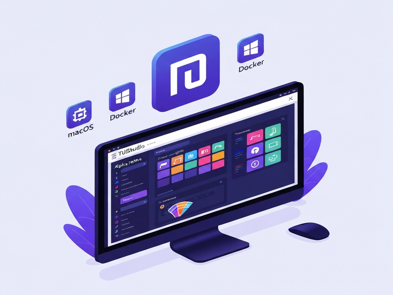 TUIStudio visual editor screenshot