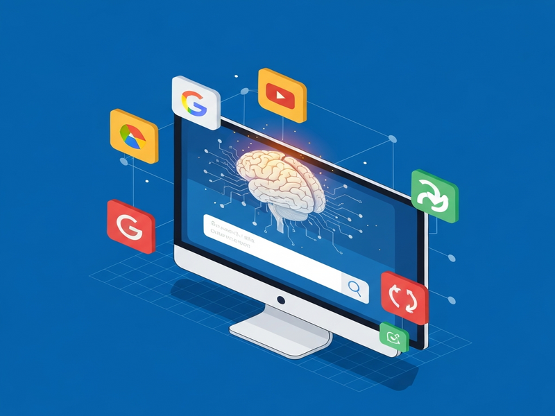 Google AI Mode illustration