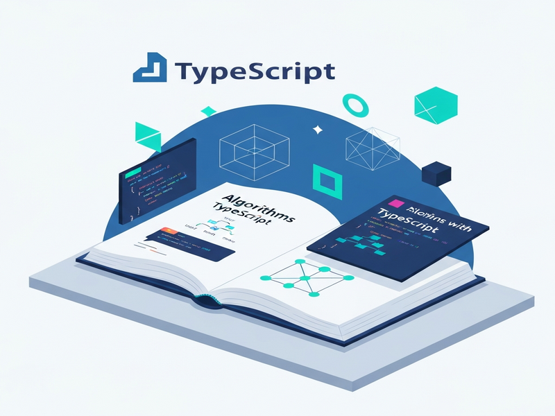 Cover illustration of Algorithms with TypeScript