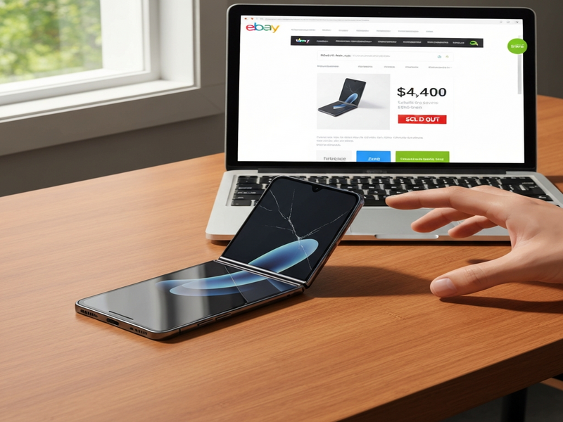 Samsung Galaxy Z TriFold eBay sell‑out