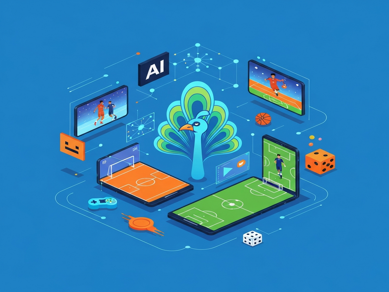 Peacock AI-driven video and gaming announcement