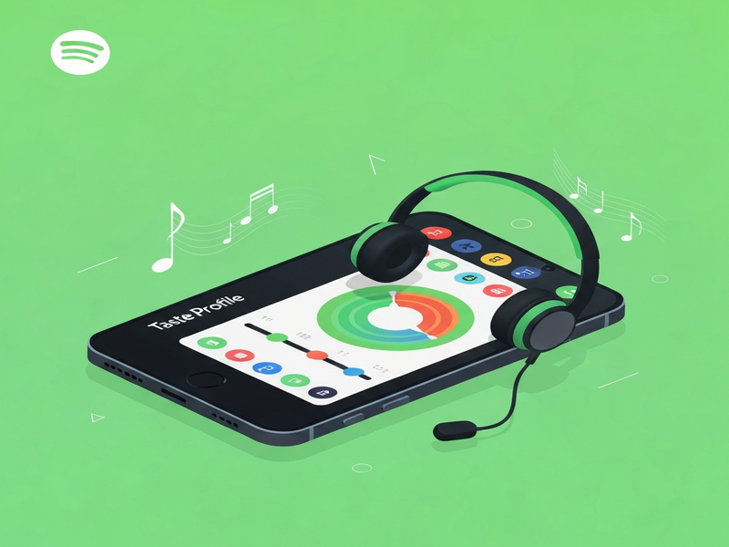 Spotify Taste Profile illustration