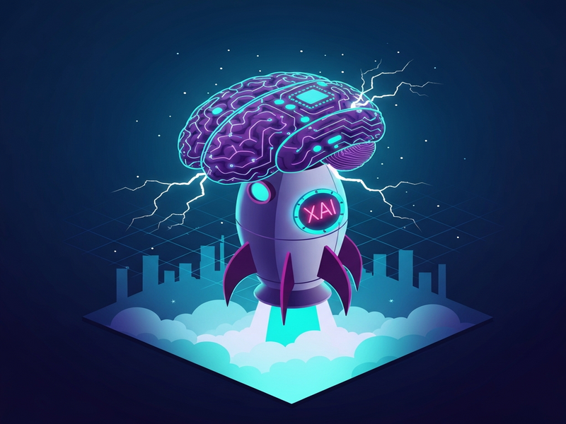 AI ecosystem illustration
