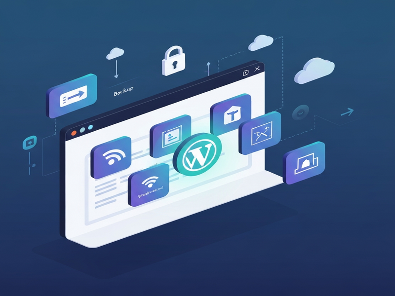 Illustration of browser‑only WordPress